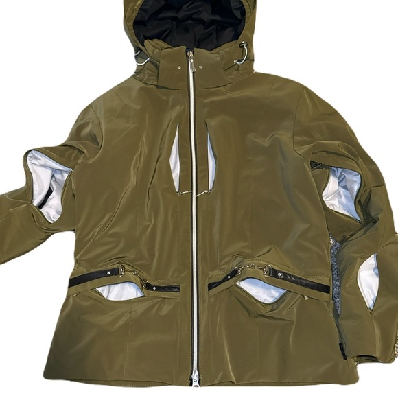 Descente Coti 20,000MM Waterproof Nylon Ski Snowboard Jacket and Pants Women 12 - Picture 2 of 14